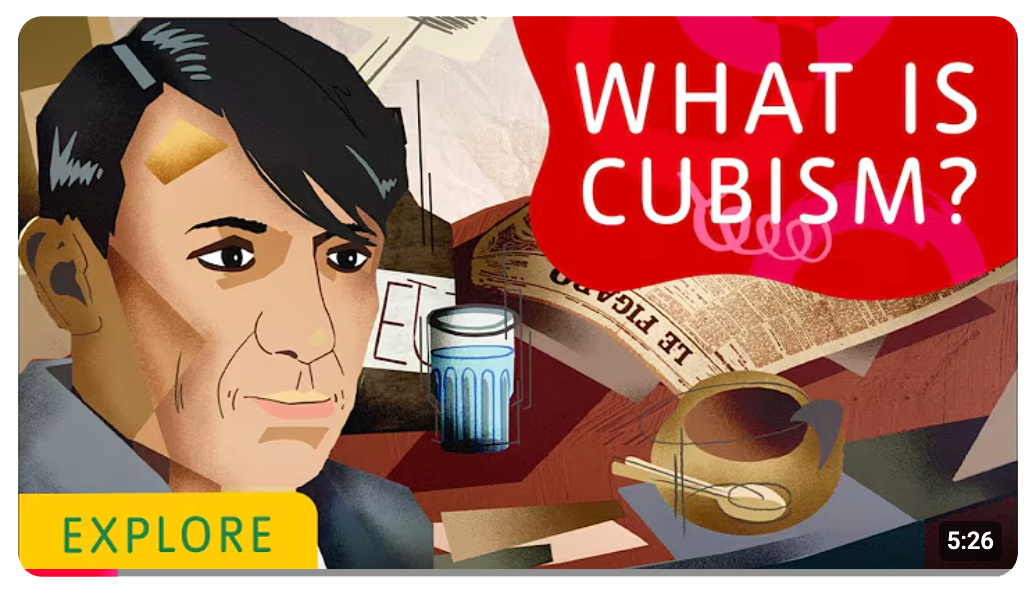 Watch a Cubism overview video on YouTube