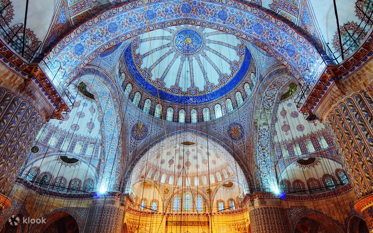 Inside the Blue Mosque